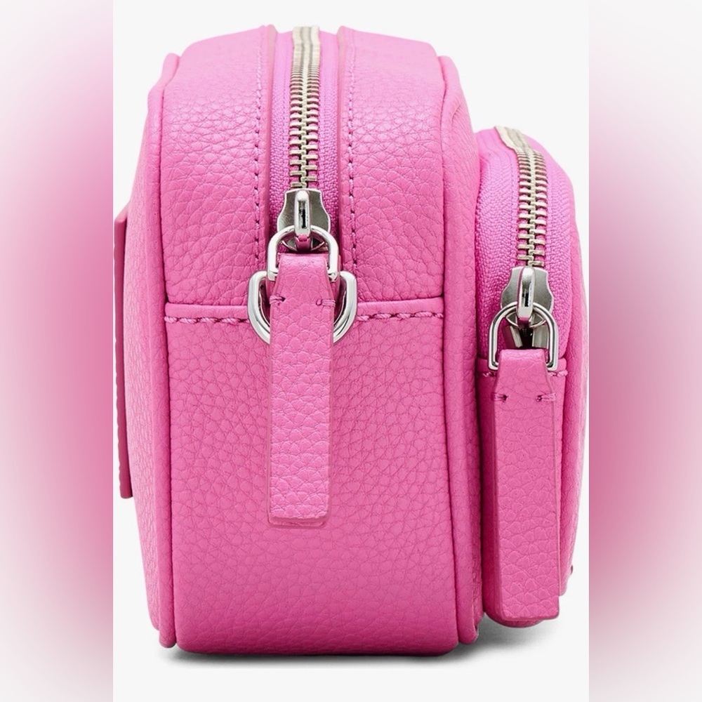 Marc Jacobs The Leather Crossbody Bag Bow Pink - Picture 5 of 7